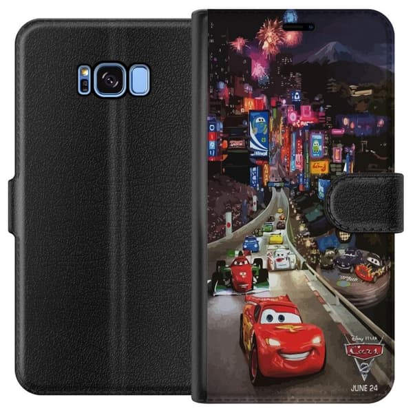 Kompatibelt Plånboksfodral till Samsung Galaxy S8 Bilar