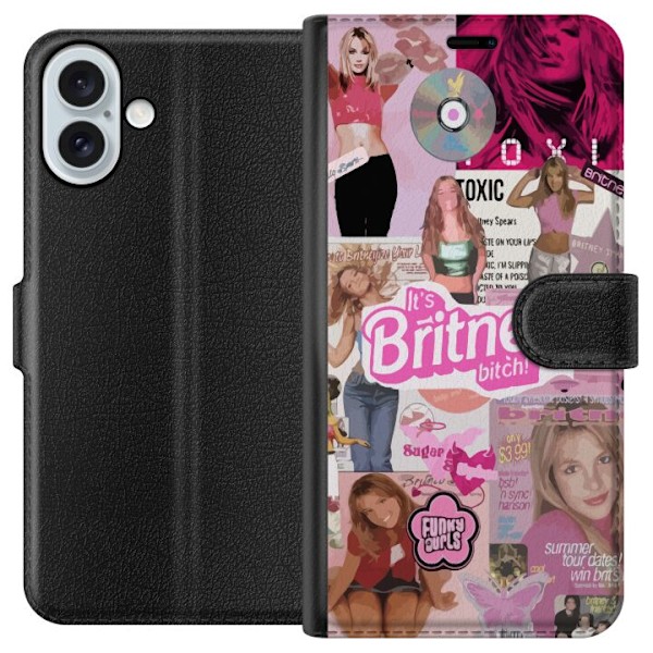 Apple iPhone 16 Plus Plånboksfodral Britney Spears