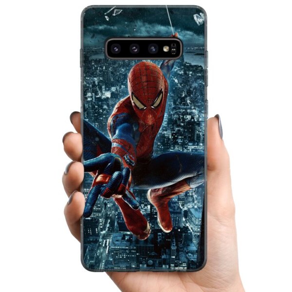 Samsung Galaxy S10 TPU Matkapuhelimen kuori Spiderman