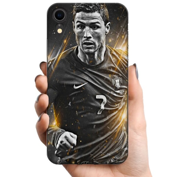Apple iPhone XR TPU Matkapuhelimen kuori Cristiano Ronaldo