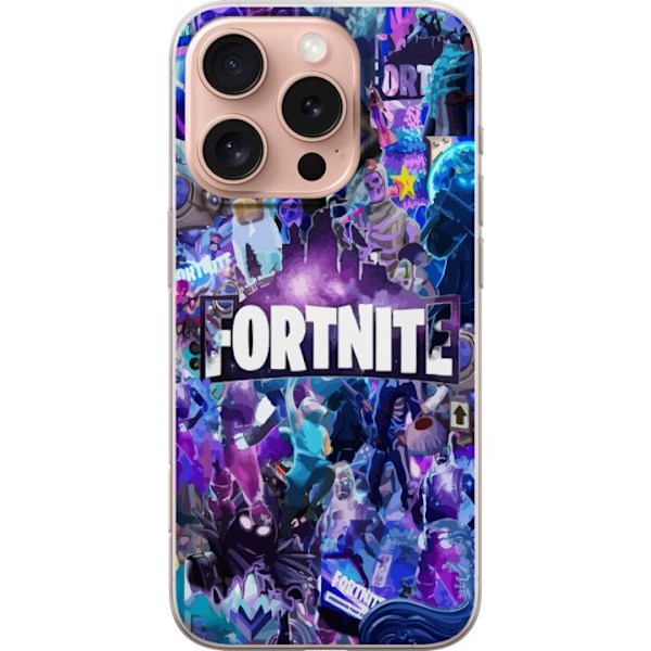 Apple iPhone 16 Pro Genomskinligt Skal Fortnite