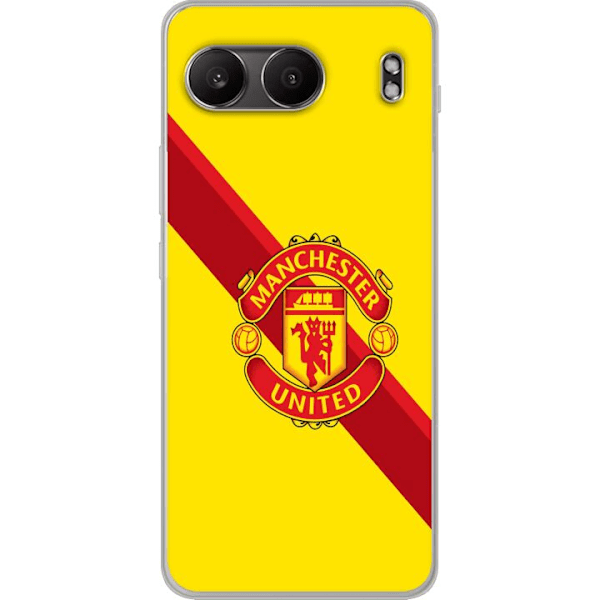 OnePlus Nord 4 Genomskinligt Skal Manchester United FC