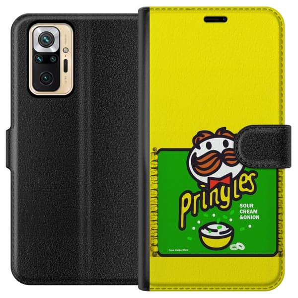 Kompatibel Tegnebogsetui til Xiaomi Redmi Note 10 Pro Pringles gul