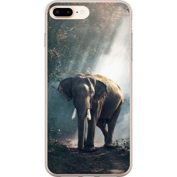 Apple iPhone 8 Plus Cover / Mobilcover - Elefant