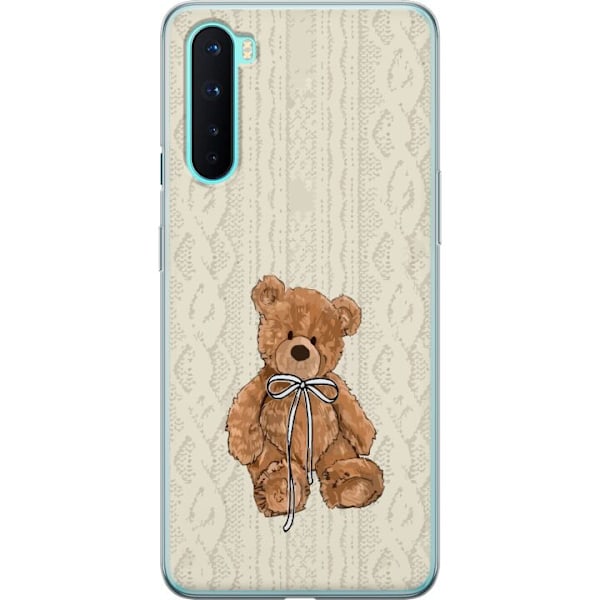 OnePlus Nord Gjennomsiktig deksel Liten Bamse – klassisk bamse i enkel design