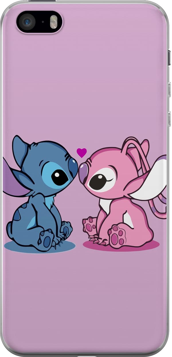 Kompatibel Mobilcover til Apple iPhone SE (2016) Lilo og Stitch