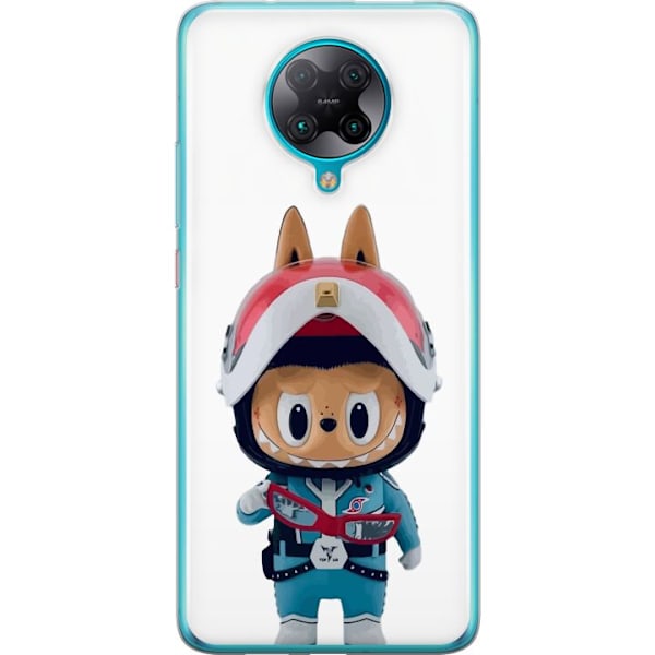Xiaomi Poco F2 Pro Läpinäkyvä kuori How2work Labubu hirviöt x Ultraman Blue -hahmo