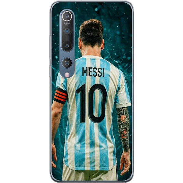 Xiaomi Mi 10 5G Genomskinligt Skal Messi