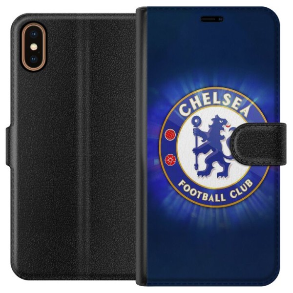 Apple iPhone X Plånboksfodral Chelsea Football