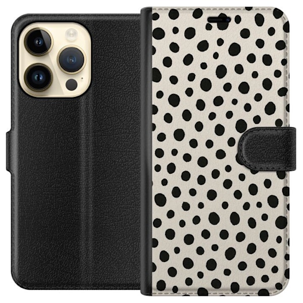 Apple iPhone 14 Pro Plånboksfodral Dot Dance
