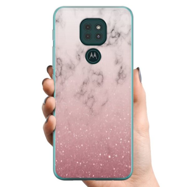 Motorola Moto G9 Play TPU Mobilskal Rosa