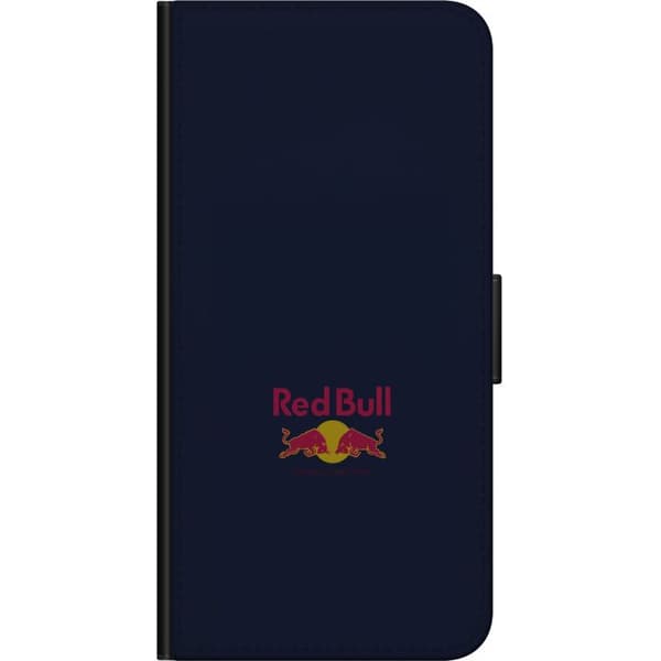 Kompatibel Tegnebogsetui til Xiaomi Redmi Note 9 Pro Minimalistisk racingdesign med energidrik-tema blå