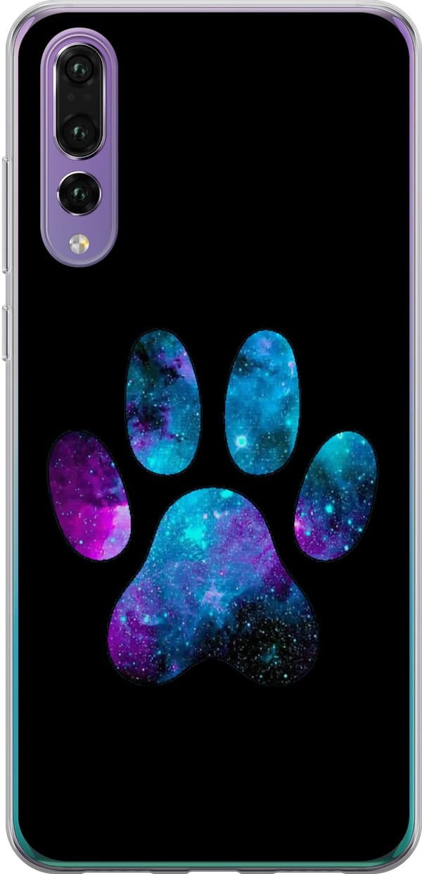 Kompatibelt Mobildeksel til Huawei P20 Pro Galaksi Kløe
