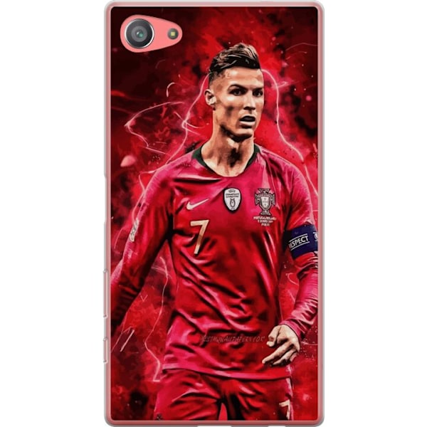 Sony Xperia Z5 Compact Läpinäkyvä kuori Ronaldon Taidot - C