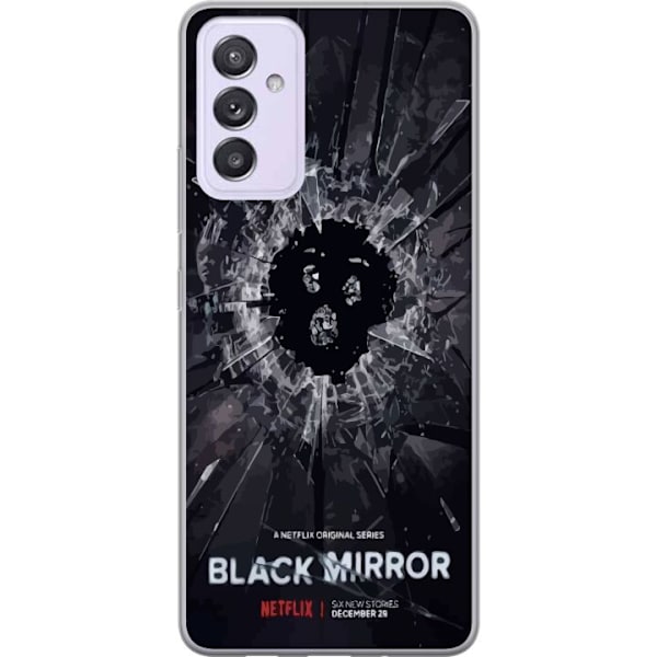 Samsung Galaxy A82 5G Läpinäkyvä kuori Black Mirror Sci-Fi