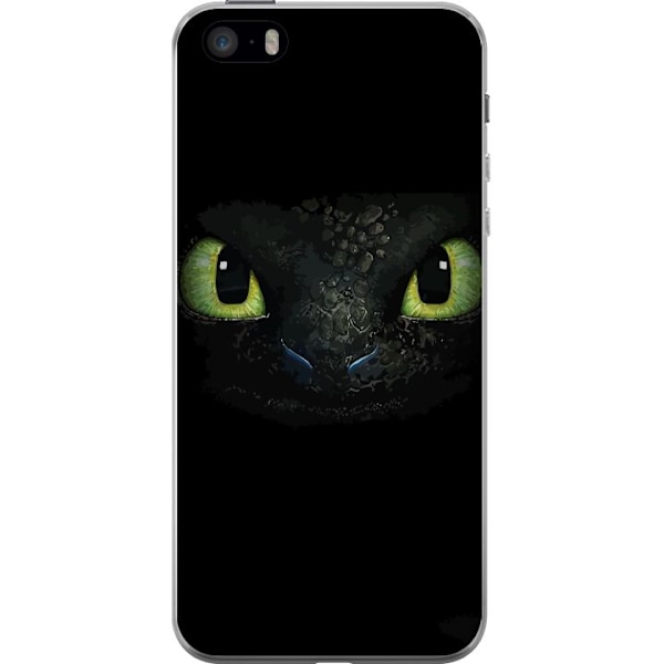 Apple iPhone SE (2016) Genomskinligt Skal How to Train Your Dragon (Draktränaren)