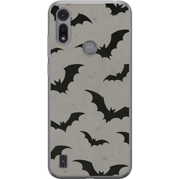 Motorola Moto E6i Läpinäkyvä kuori Flutterprint