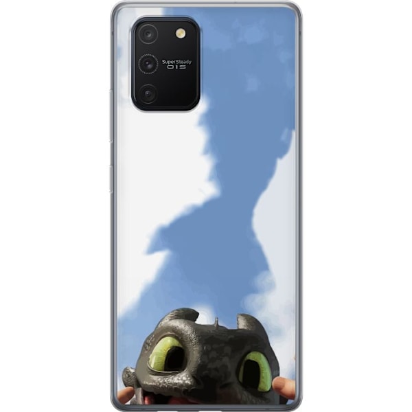 Samsung Galaxy S10 Lite Genomskinligt Skal Draktränaren