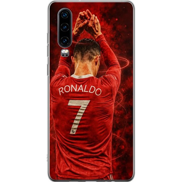 Huawei P30 Gennemsigtig cover Ronaldo