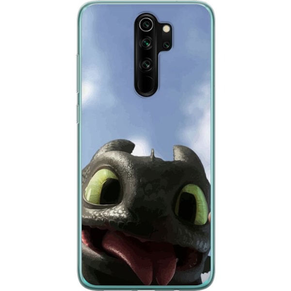 Xiaomi Redmi Note 8 Pro  Genomskinligt Skal How to Train Your Dragon (Draktränaren)