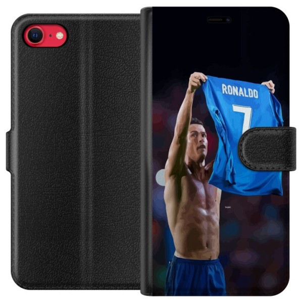 Apple iPhone 8 Tegnebogsetui Ronaldo - 7