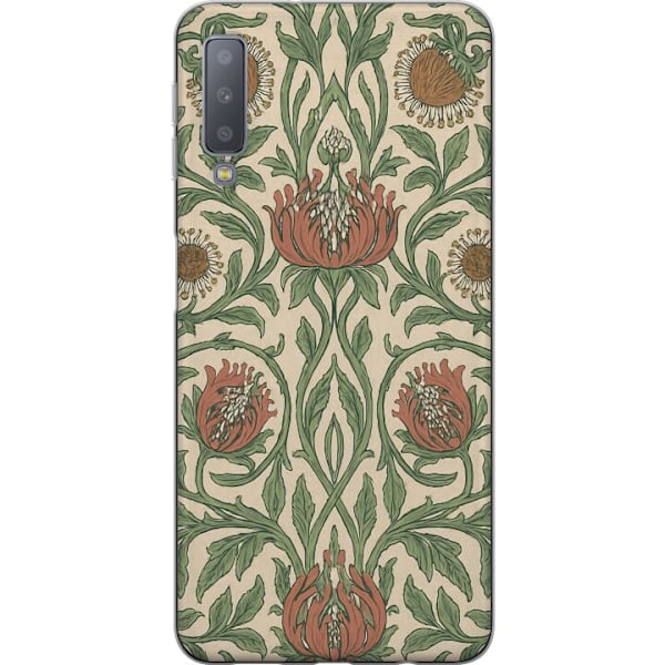 Samsung Galaxy A7 (2018) Läpinäkyvä kuori Petali Yksityiskohdat