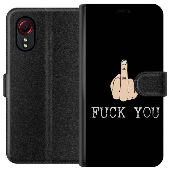 Samsung Galaxy Xcover 5 Plånboksfodral Fuck You