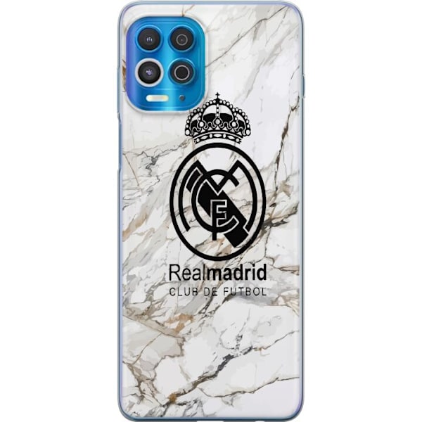 Motorola Edge S Gennemsigtig cover Real Madrid