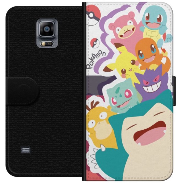 Samsung Galaxy Note 4 Lompakkokotelo Pokemon