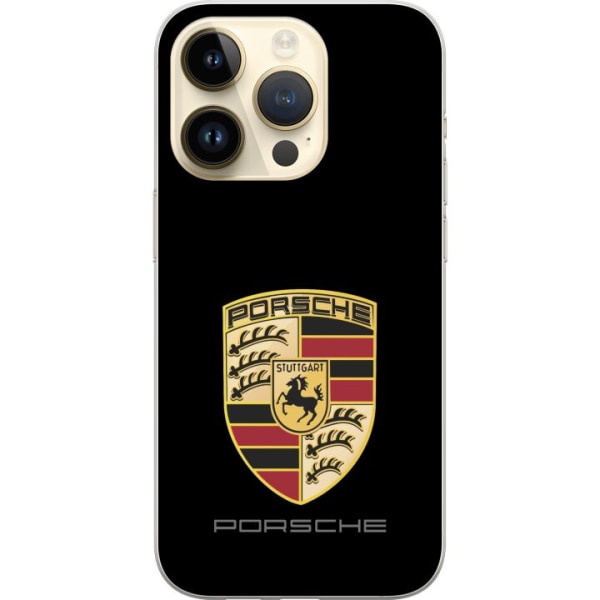 Apple iPhone 15 Pro Genomskinligt Skal Porsche
