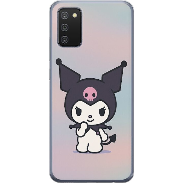 Samsung Galaxy A02s Gjennomsiktig deksel Kawaii Sanrio Kuromi