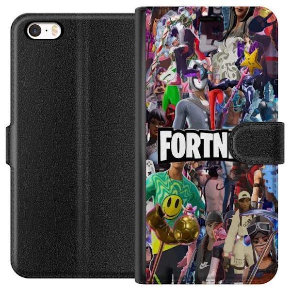 Apple iPhone 5 Lompakkokotelo Fortnite