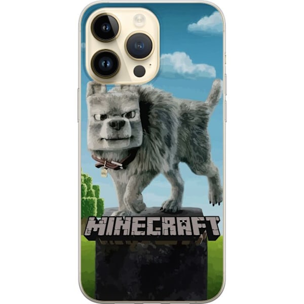 Apple iPhone 14 Pro Max Gjennomsiktig deksel A Minecraft Movie