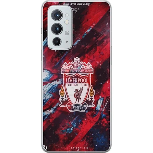 OnePlus 9RT 5G Läpinäkyvä kuori Liverpool