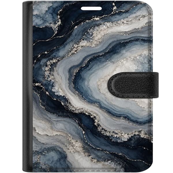 Kompatibelt Lommeboketui til Apple iPhone Duo Nattagat blå
