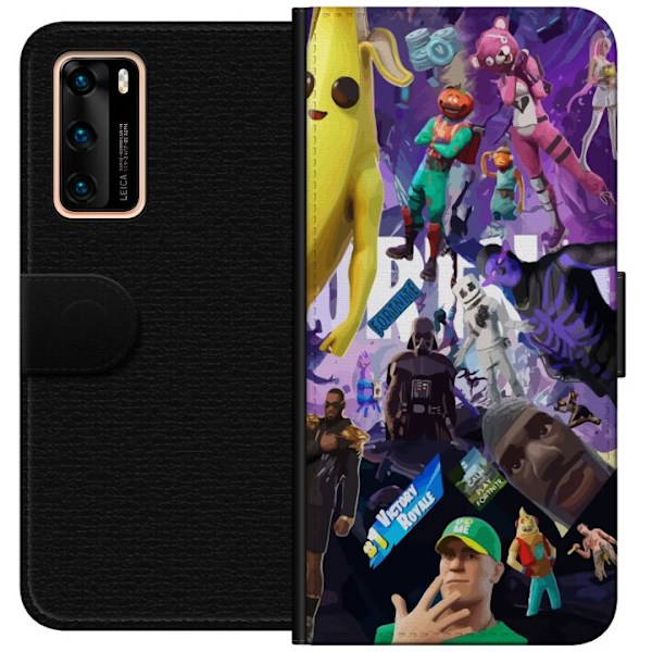 Huawei P40 Lompakkokotelo Fortnite