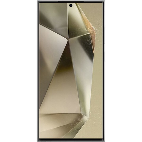 Samsung Galaxy S24 Ultra Gennemsigtig cover Louis Vuitton Mørk Tilstand Design Sort Luksus Stil Mode Populær Grafisk Mønster Modeikon Luksusmærke