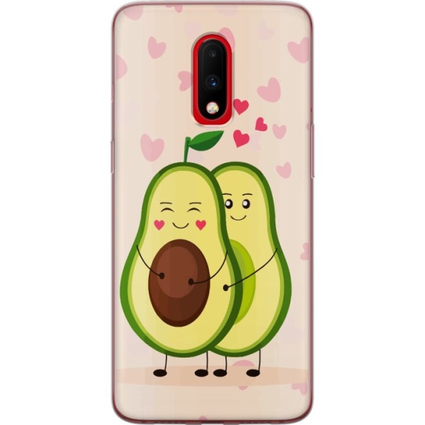 OnePlus 7 Gennemsigtig cover Avokado Kærlighed