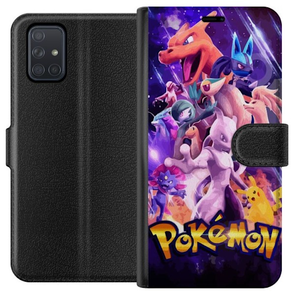 Samsung Galaxy A71 Lommeboketui Pokemon