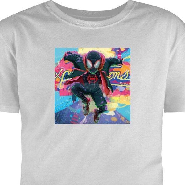 Barn-T-shirt | Bekväm T-shirt för Barn Spider Man grå 3-4 År