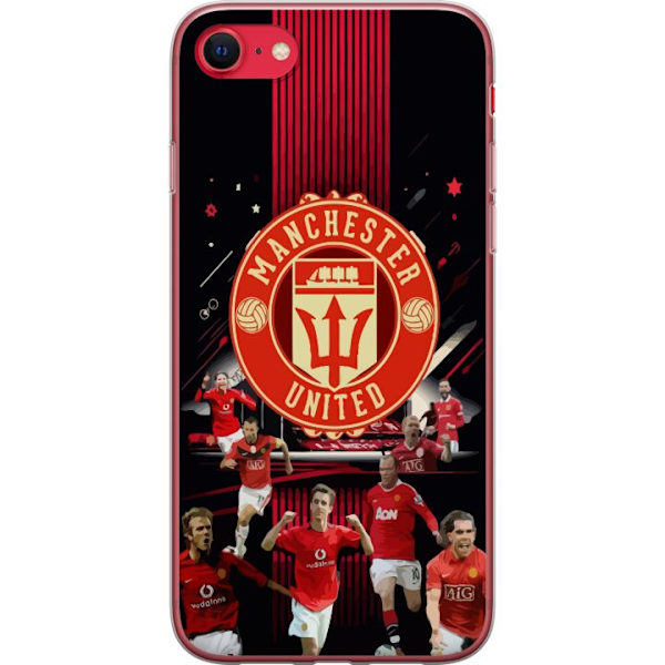 Apple iPhone 16e Läpinäkyvä kuori Manchester United F.C.