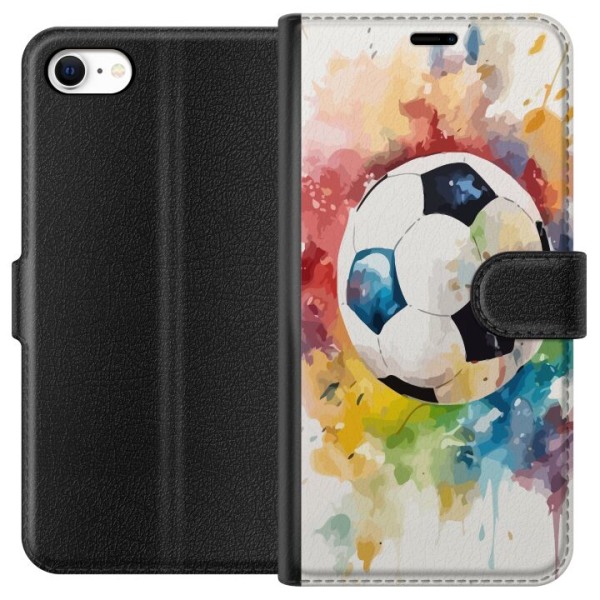Apple iPhone 6s Plånboksfodral Fotboll