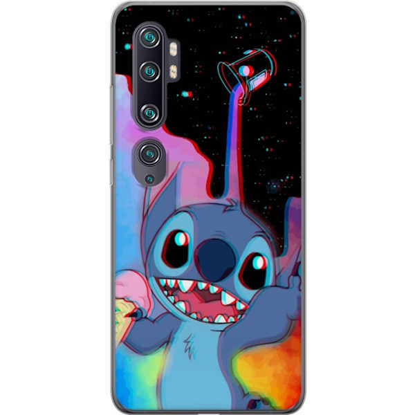 Xiaomi Mi Note 10 Genomskinligt Skal Stitch