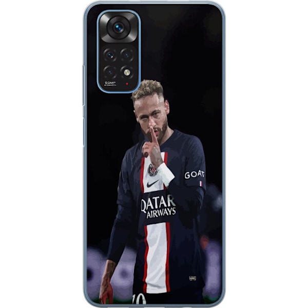 Xiaomi Redmi Note 11 Gjennomsiktig deksel Neymar