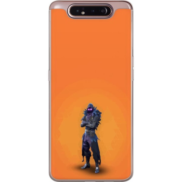 Samsung Galaxy A80 Genomskinligt Skal Fortnite - Raven