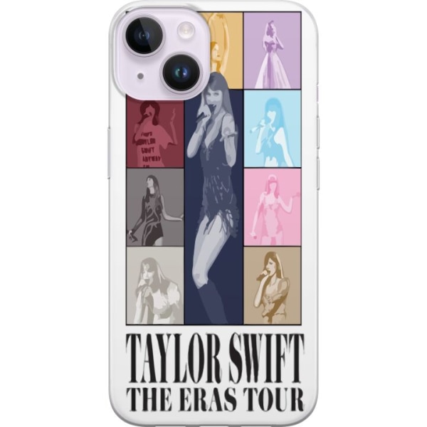 Apple iPhone 14 Genomskinligt Skal Taylor Swift
