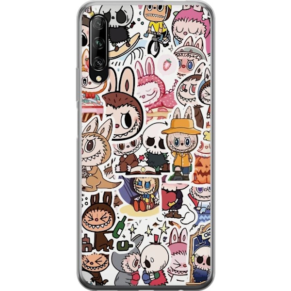 Huawei P smart Pro 2019 Genomskinligt Skal Labubu All-Stars – POP MART Special