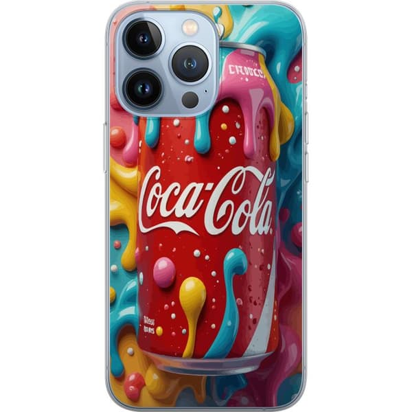 Kompatibel Mobilcover til Apple iPhone 13 Pro Color Splash-dåse