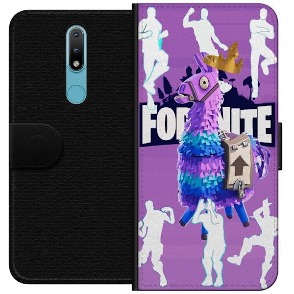 Nokia 2.4 Tegnebogsetui Fortnite