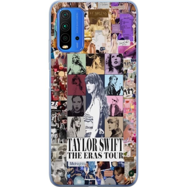 Xiaomi Redmi Note 9 4G Genomskinligt Skal Taylor Swift - Eras